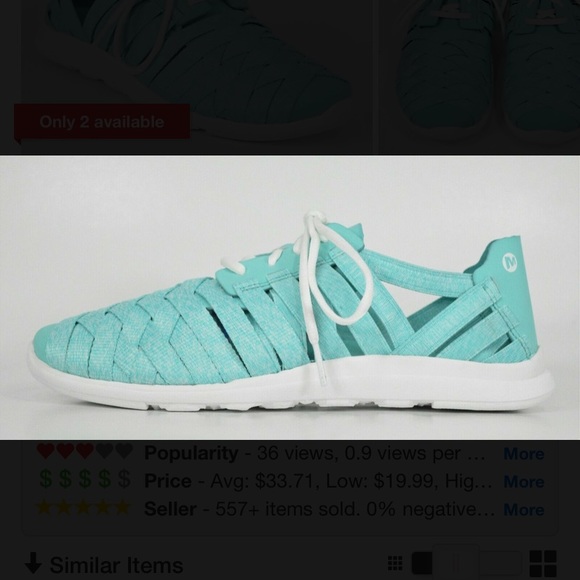 Merrell Atlantis Flora Kye Weave Shoes - Picture 3 of 8